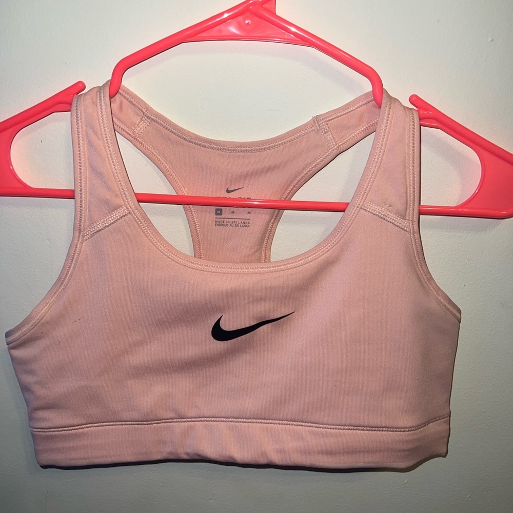 Pink Nike Sports Bra